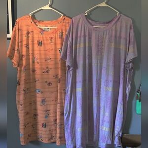 Set of two women's nightshirts